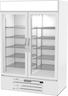 Beverage-Air - 52" MarketMax White Merchandiser Refrigerator w/ 2 Swing Glass Doors - MMR49HC-1-W