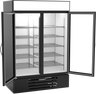 Beverage-Air - 52" MarketMax Black Wine Refrigerator w/ 2 Swing Glass Doors - MMR49HC-1-B-WINE