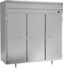 Beverage-Air - 78" P Series Stainless Steel Reach-In Freezer w/ 3 Solid Swing Doors - PF3HC-1AS