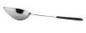 G.E.T - 6 oz Portion Control Solid Spoon W/ Plastic Textured Dipped Handle (12 Per Case) - BSRIM-32