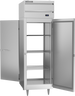 Beverage-Air - 27" P Series Stainless Steel Pass-Thru Freezer w/ 2 Solid Swing Doors - PFD1HC-1AS