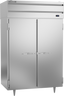 Beverage-Air - 52" P Series Stainless Steel Pass-Thru Freezer w/ 4 Solid Swing Doors - PFD2HC-1AS