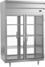 Beverage-Air - 52" P Series Stainless Steel Pass-Thru Freezer w/ 4 Glass Swing Doors - PFD2HC-1BG