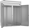Beverage-Air - 69" P Series Stainless Steel Extra Tall Roll-In Freezer w/ 2 Solid Swing Doors - PFI2XTHC-1AS