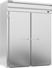 Beverage-Air - 69" P Series Stainless Steel Extra Tall Roll-In Freezer w/ 2 Solid Swing Doors - PFI2XTHC-1AS