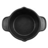 G.E.T - 8 oz Black Melamine Ramekin W/ Cast Iron Finish (48 Per Case) - CI-08-BK