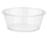 G.E.T - 2 oz Clear SAN Plastic Fluted Ramekin (48 Per Case) - ER-020-CL