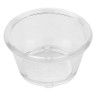 G.E.T - 2.5 oz Clear SAN Plastic Ramekin (48 Per Case) - ER-025-CL