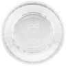 G.E.T - 4 oz Clear SAN Plastic Fluted Ramekin (48 Per Case) - ER-045-CL