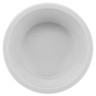G.E.T - 4 oz White SAN Plastic Fluted Ramekin (48 Per Case) - ER-404-W