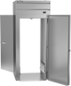 Beverage-Air - 36" P Series Stainless Steel Roll-Thru Warming Cabinet  w/ 2 Solid Swing Doors - PHI1-1S-PT