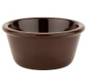 G.E.T - 3 oz Brown Melamine Ramekin (48 Per Case) - RM-388-BR