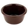 G.E.T - 3 oz Brown Melamine Ramekin (48 Per Case) - RM-388-BR