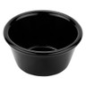 G.E.T - 4 oz Black Melamine Ramekin (48 Per Case) - RM-400-BK