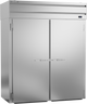 Beverage-Air - 69" P Series Stainless Steel Roll-Thru Warming Cabinet w/ 4 Solid Swing Doors - PHI2-1S-PT