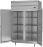Beverage-Air - 52" P Series Stainless Steel Reach-In Refrigerator w/ 2 Solid Swing Doors - PR2HC-1AS