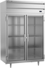 Beverage-Air - 52" P Series Stainless Steel Reach-In Refrigerator w/ 2 Glass Swing Doors - PR2HC-1BG