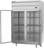 Beverage-Air - 52" P Series Stainless Steel Reach-In Refrigerator w/ 2 Glass Swing Doors - PR2HC-1BG