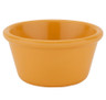 G.E.T - 4 oz Tropical Yellow Melamine Ramekin (48 Per Case) - RM-400-TY