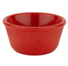 G.E.T - 4 oz Red Melamine Fluted Ramekin (48 Per Case) - RM-401-R