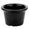 G.E.T - 1.5 oz Black Melamine Ramekin (48 Per Case) - S-610-BK