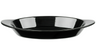 G.E.T - 10 oz Black Melamine Oval Ramekin (24 Per Case) - SD-08-BK