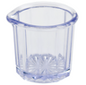 G.E.T - 2 oz Clear SAN Plastic Syrup & Cream Pitcher (72 Per Case) - SP-2000-CL