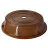 G.E.T - Clear Amber Plate Cover for 10.75" to 11.8" Plates (12 Per Case) - CO-105-A