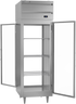 Beverage-Air - 27" P Series Stainless Steel Pass-Thru Refrigerator w/ 2 Glass Swing Doors - PRD1HC-1BG
