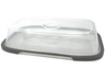 G.E.T - Evolution Clear Polypropylene Plate Cover for 12" x 7.5" Platters (24 Per Case) - LID-CS117-CL
