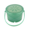 G.E.T - Eco-Takeouts 12 oz Jade Polypropylene Soup Container W/ Handle (12 Per Case) - EC-07-1-JA