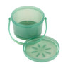 G.E.T - Eco-Takeouts 12 oz Jade Polypropylene Soup Container W/ Handle (12 Per Case) - EC-07-1-JA