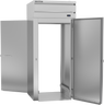 Beverage-Air - 36" P Series Stainless Steel Roll-Thru Refrigerator w/ 2 Solid Swing Doors - PRT1HC-1AS