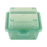 G.E.T - Eco-Takeouts 5" x 5" Jade Polypropylene Single Entree Reusable Food Container (24 Per Case) - EC-08-1-JA