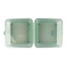 G.E.T - Eco-Takeouts 9" x 9" Jade Polypropylene Single Entree Reusable Food Container (12 Per Case) - EC-10-1-JA