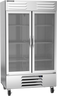 Beverage-Air - 47" Vista Reach-In Refrigerator w/ 2 Glass Swing Doors - RB44HC-1G