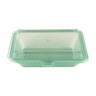 G.E.T - Eco-Takeouts 9" x 6.5" Jade Polypropylene Half-Size Reusable Food Container (12 Per Case) - EC-11-1-JA