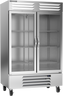 Beverage-Air - 52" Vista Reach-In Refrigerator w/ 2 Glass Swing Doors - RB49HC-1G