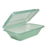 G.E.T - Eco-Takeouts 8" x 5.5" Jade Polypropylene Reusable Food Container (12 Per Case) - EC-19-JA