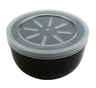 G.E.T - Eco-Takeouts 12 oz Black/Clear Polypropylene Soup Container (12 Per Case) - EC-23-2X-BK/CL
