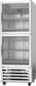 Beverage-Air - 27" RI Series Stainless Steel Reach-In Refrigerator w/ 2 Glass Swing Half Doors - RI18HC-HG