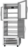 Beverage-Air - 27" RI Series Stainless Steel Pass-Thru Refrigerator w/ 2 Glass & 2 Solid Swing Half Doors - RID18HC-HGS