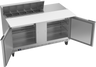 Beverage-Air - 60" Sandwich Prep Table w/ 2 Doors & 17" Cutting Board - SPE60HC-10C