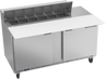 Beverage-Air - 60" Sandwich Prep Table w/ 2 Doors & 17" Cutting Board - SPE60HC-12C