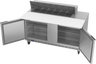 Beverage-Air - 60" Sandwich Prep Table w/ 2 Doors & 17" Cutting Board - SPE60HC-12C