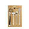 Natural Living - Stainless Charcuterie Utensil Set of 4