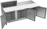 Beverage-Air - 72" Sandwich Prep Table w/ 3 Doors & 17" Cutting Board - SPE72HC-08C