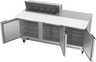 Beverage-Air - 72" Sandwich Prep Table w/ 3 Doors & 17" Cutting Board - SPE72HC-10C