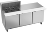 Beverage-Air - 72" Mega Top Sandwich Prep Table w/ 3 Doors - SPE72HC-12M