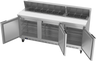 Beverage-Air - 72" Sandwich Prep Table w/ 3 Doors - SPE72HC-18